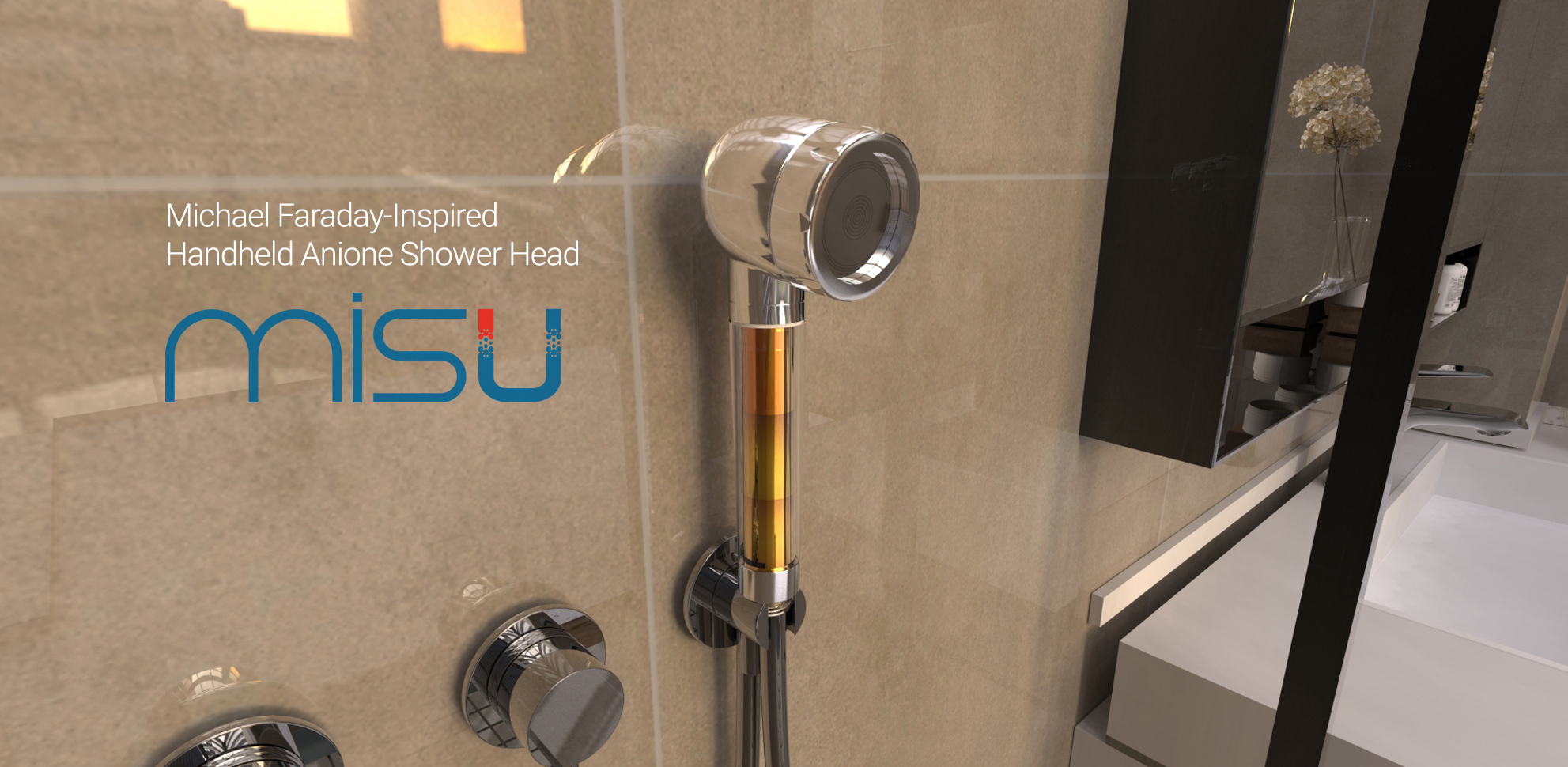 Anion Shower head handheld